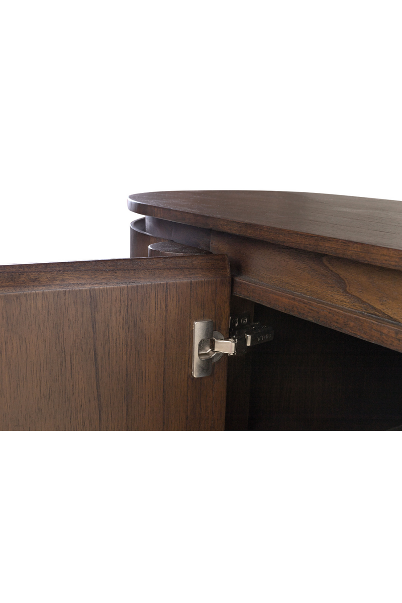 Brown Mindi Oval Sideboard  | Versmissen Mezze | Woodfurniture.com