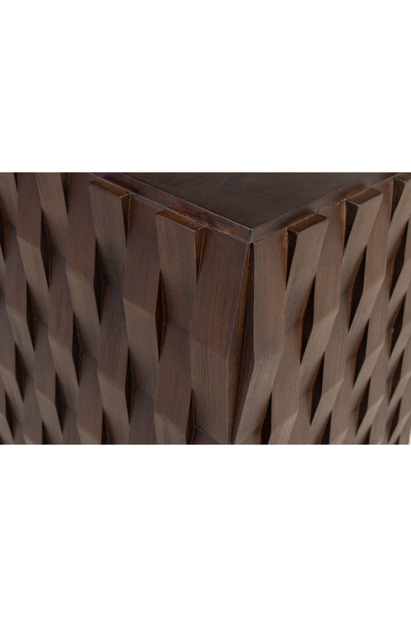 Wooden Square Occasional Table | Versmissen Naga | Woodfurniture.com