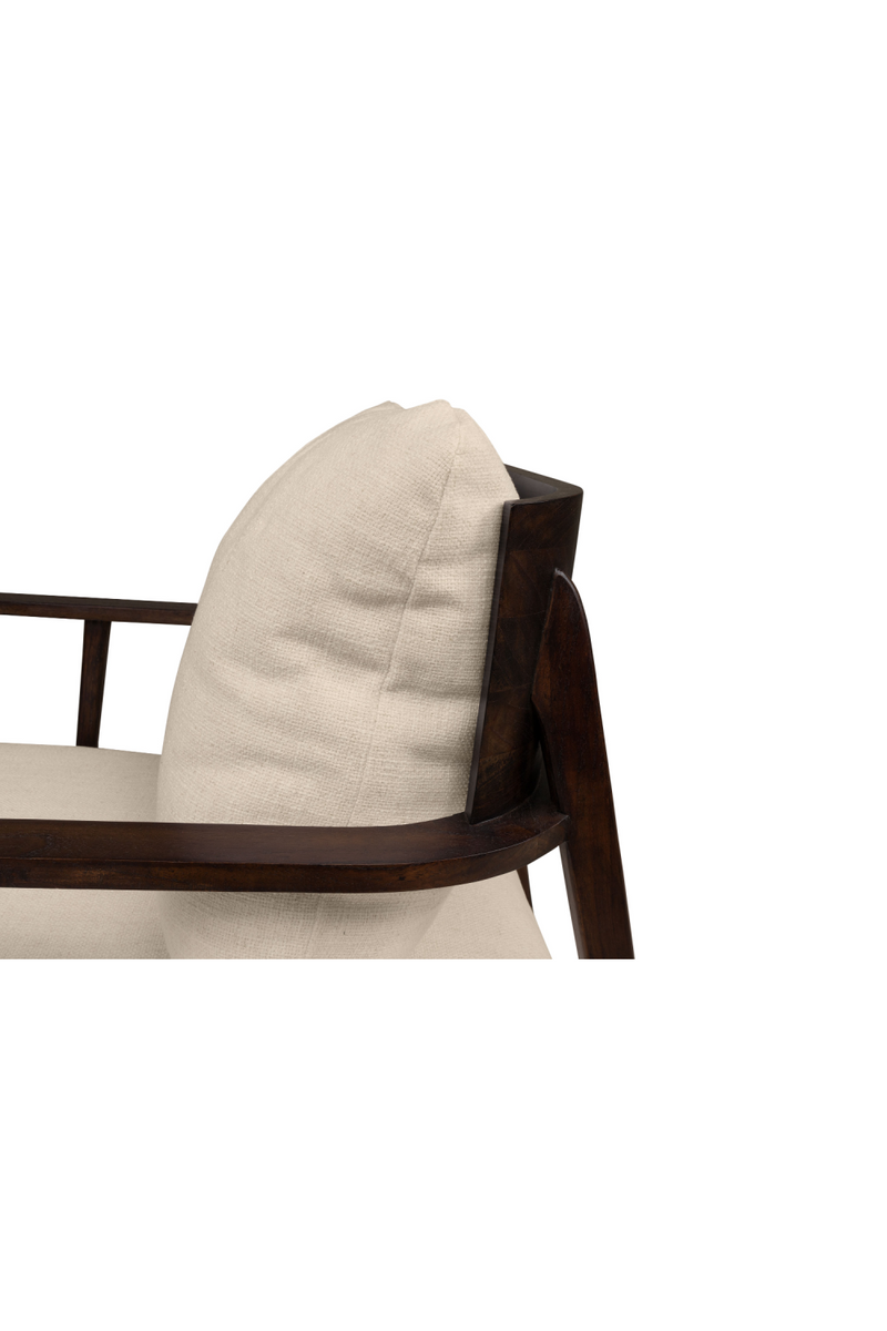 Wooden Framed Lounge Chair | Versmissen Okavango | Woodfurniture.com