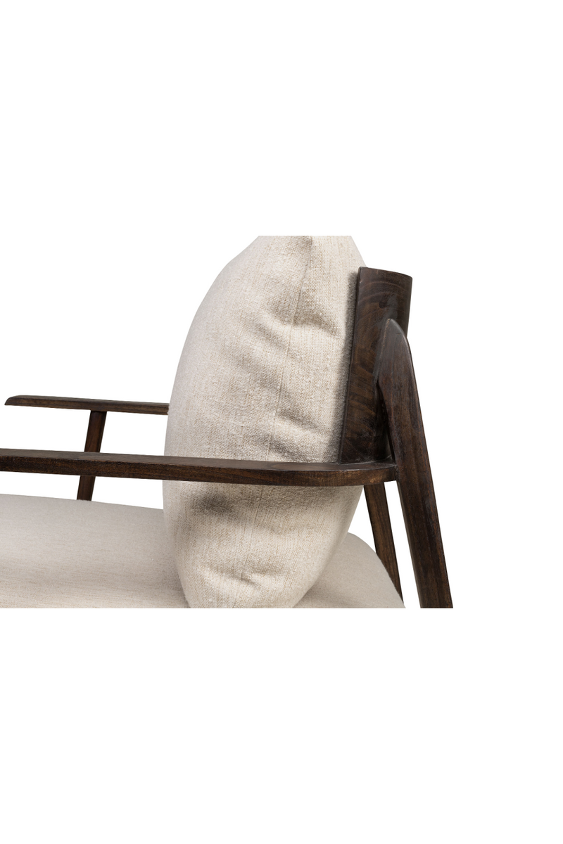 Wooden Framed Lounge Chair | Versmissen Okavango | Woodfurniture.com