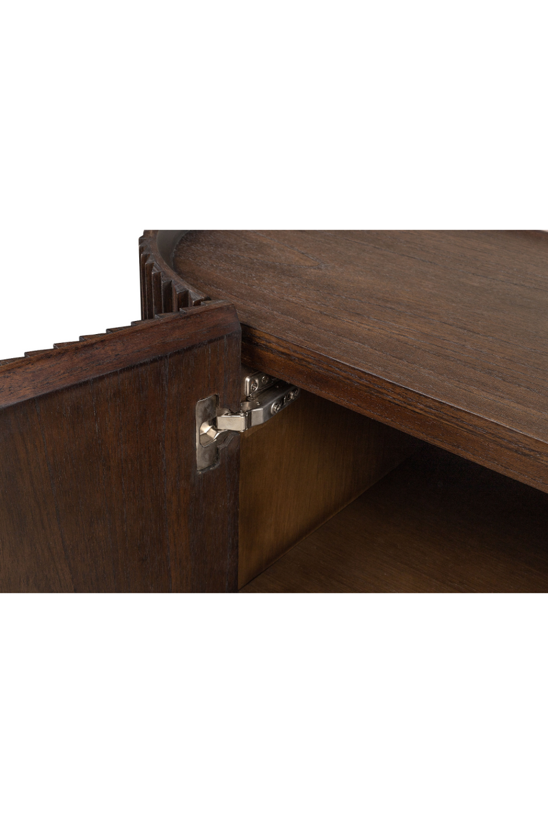 Mindi Wood Oval Sideboard | Versmissen Pogoro | Woodfurniture.com