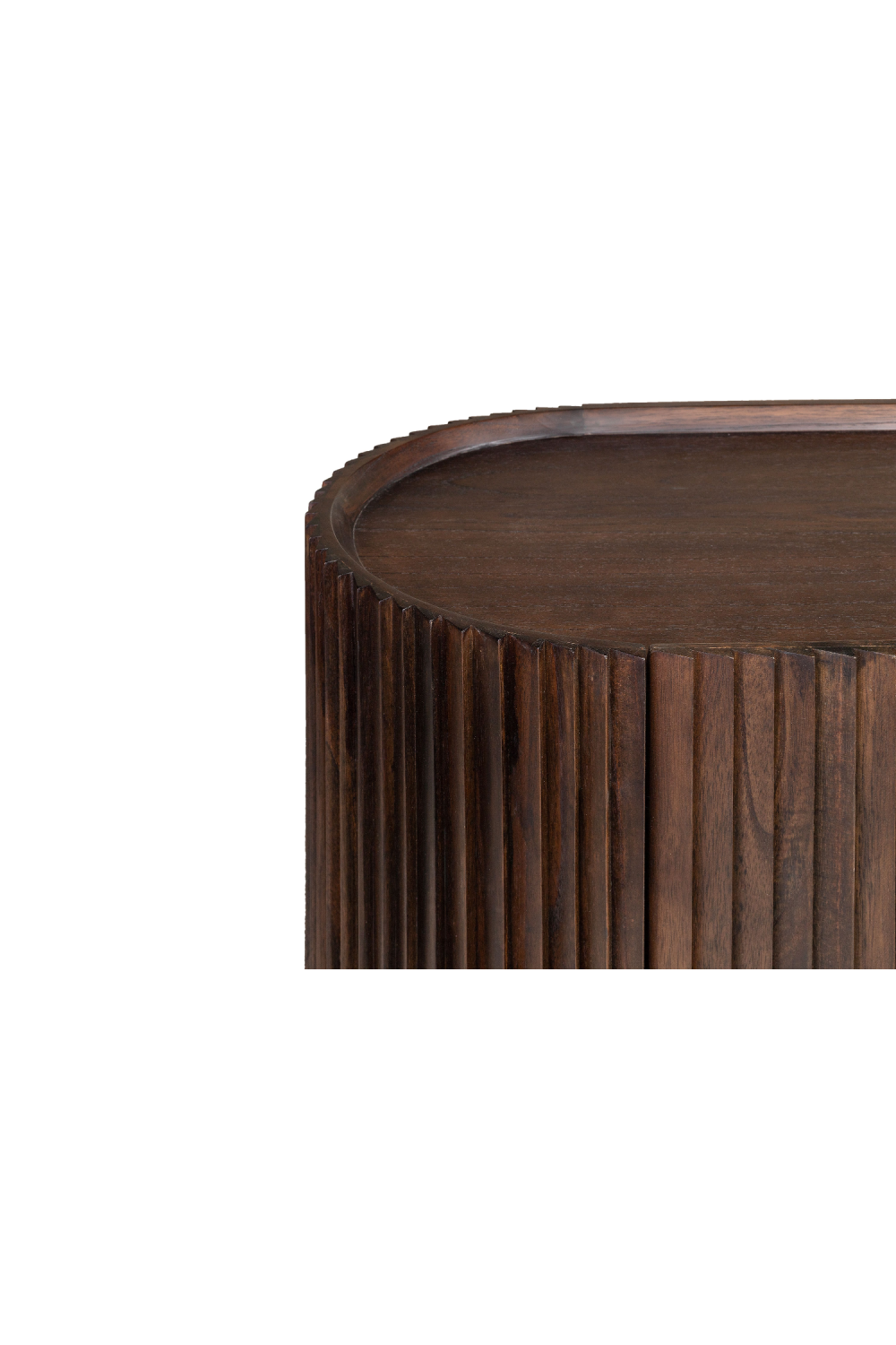 Mindi Wood Oval Sideboard | Versmissen Pogoro | Woodfurniture.com