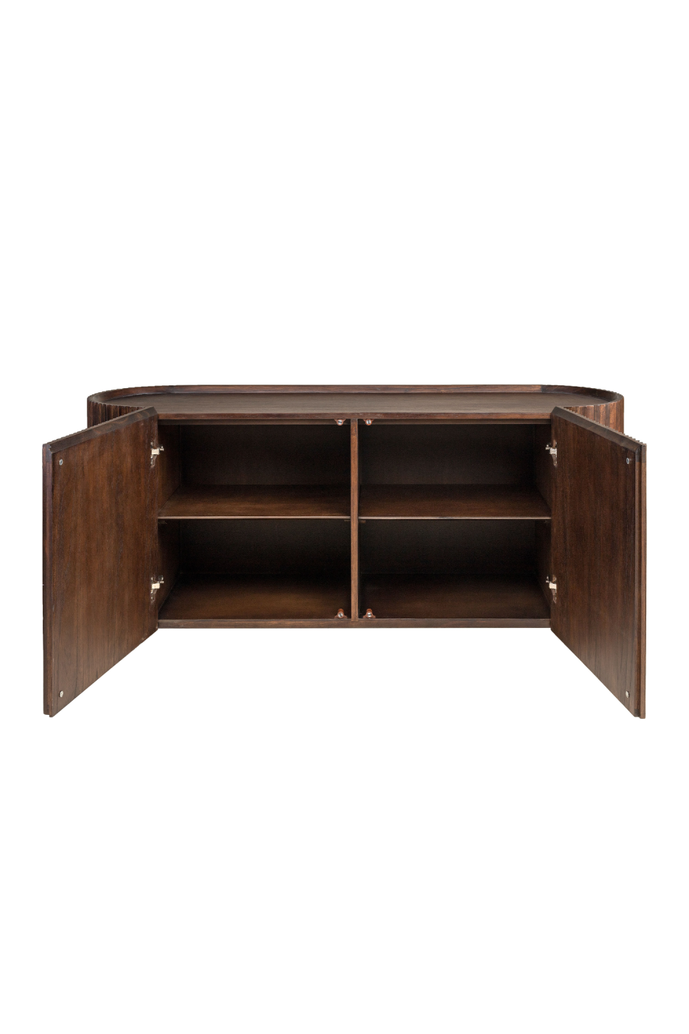 Mindi Wood Oval Sideboard | Versmissen Pogoro | Woodfurniture.com