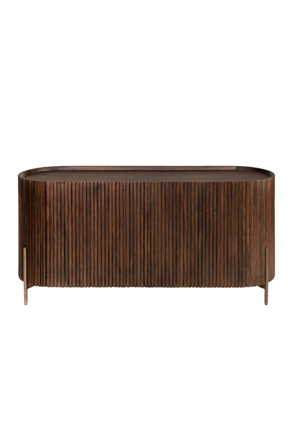 Mindi Wood Oval Sideboard | Versmissen Pogoro | Woodfurniture.com