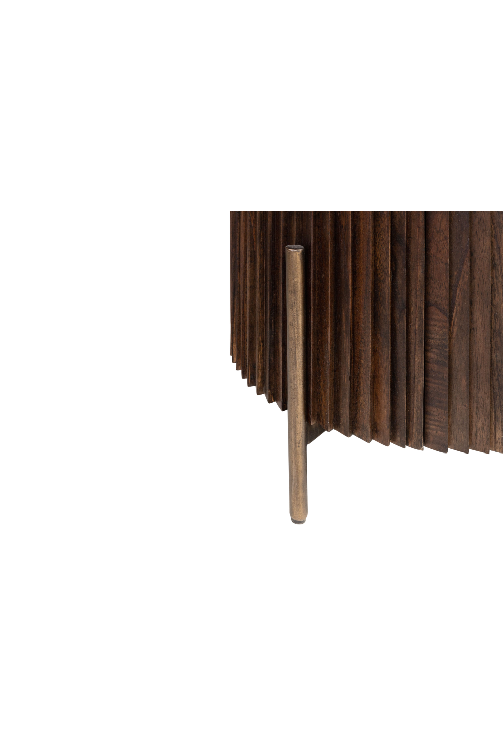 Mindi Wood Oval Sideboard | Versmissen Pogoro | Woodfurniture.com