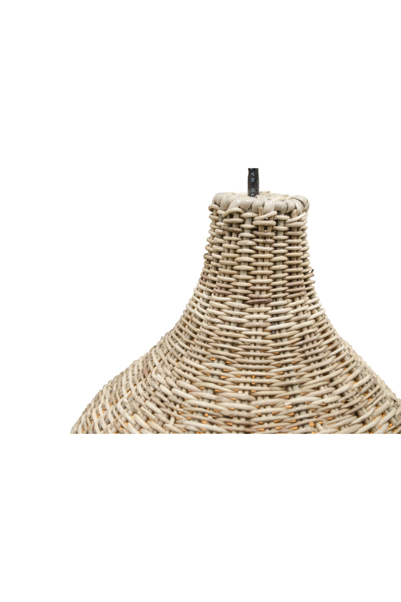 Woven Rattam Hanging Lamp M | Versmissen San Antoni | Woodfurniture.com