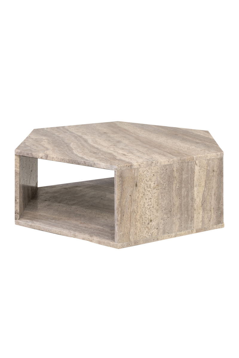 Gray Hexagonal Coffee Table | Versmissen Hexx | Woodfurniture.com