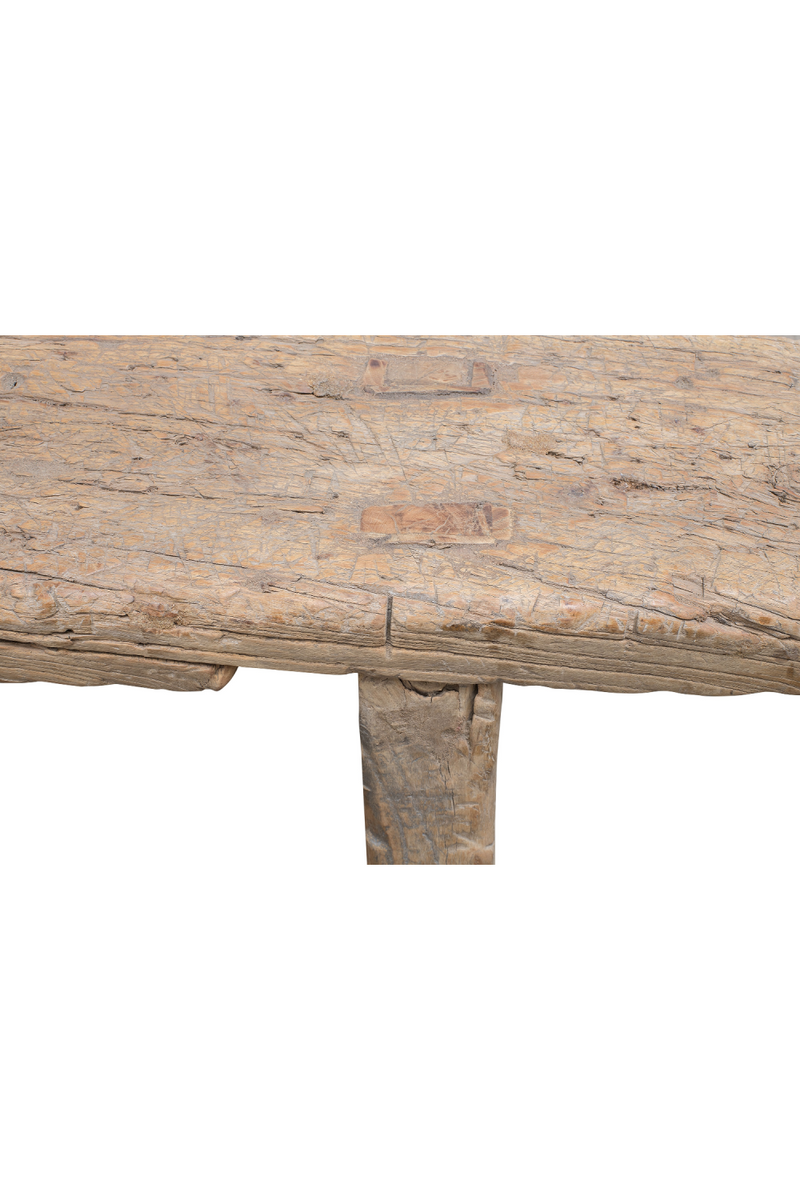 Antique Elm Bench | Versmissen | Woodfurniture.com