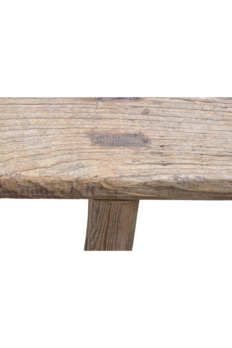 Antique Elm Bench | Versmissen | Woodfurniture.com