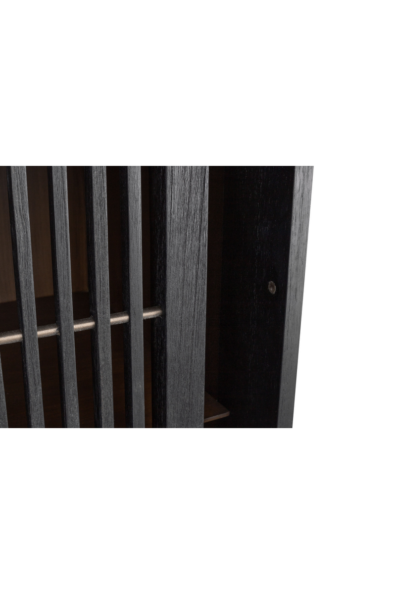 Black Mindi Wood Cabinet | Versmissen Tellem | Woodfurniture.com