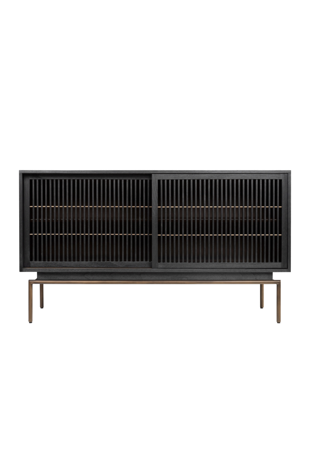 Black Mindi Wood Sideboard | Versmissen Tellem | Woodfurniture.com