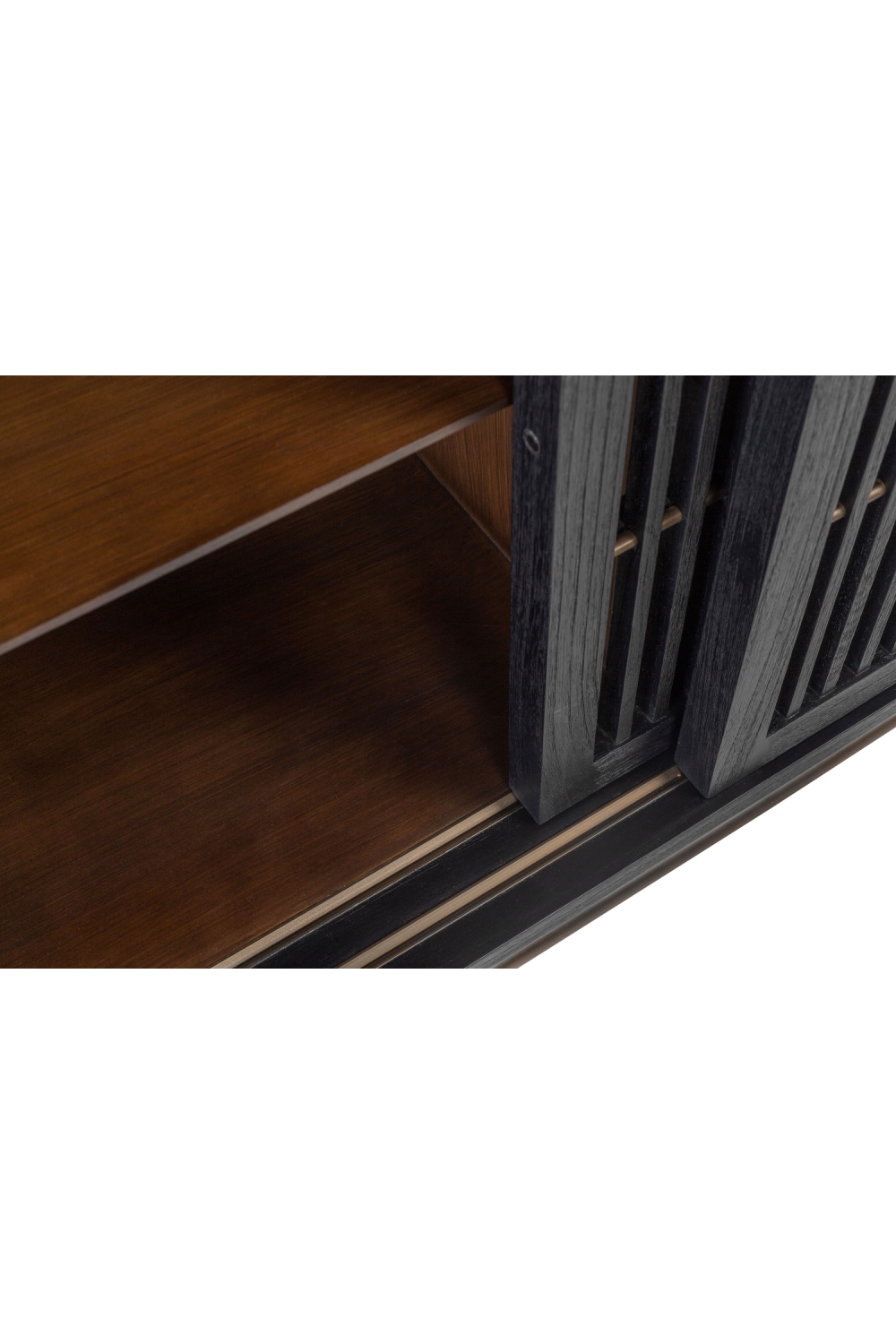 Black Mindi Wood Sideboard | Versmissen Tellem | Woodfurniture.com