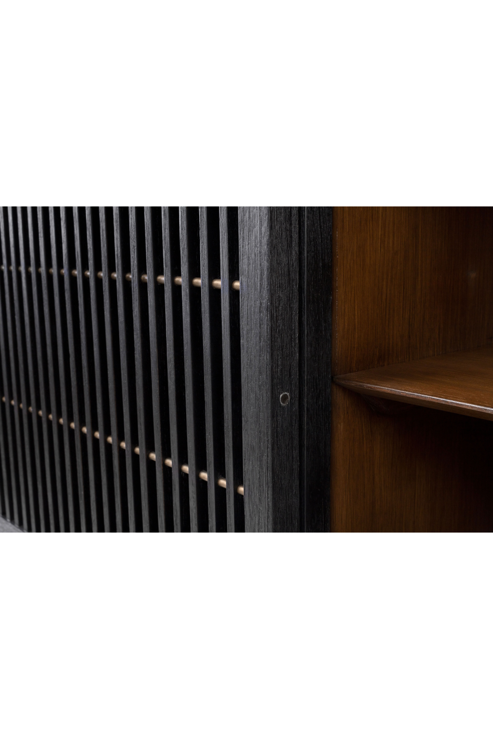 Black Mindi Wood Sideboard | Versmissen Tellem | Woodfurniture.com