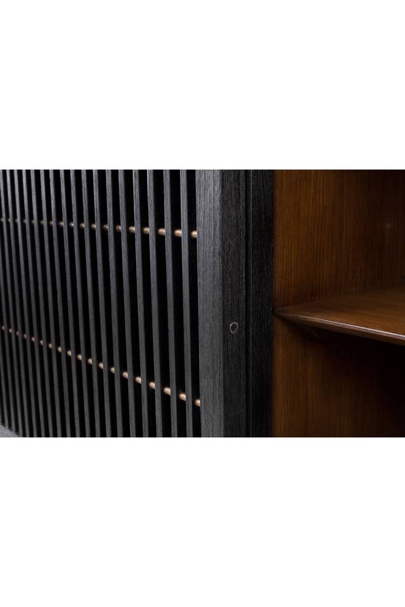 Black Mindi Wood Sideboard | Versmissen Tellem | Woodfurniture.com