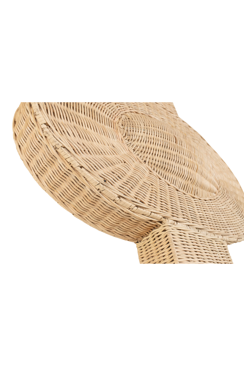 Geometrical Rattan Wall Lamp | Versmissen Totem | Woodfurniture.com