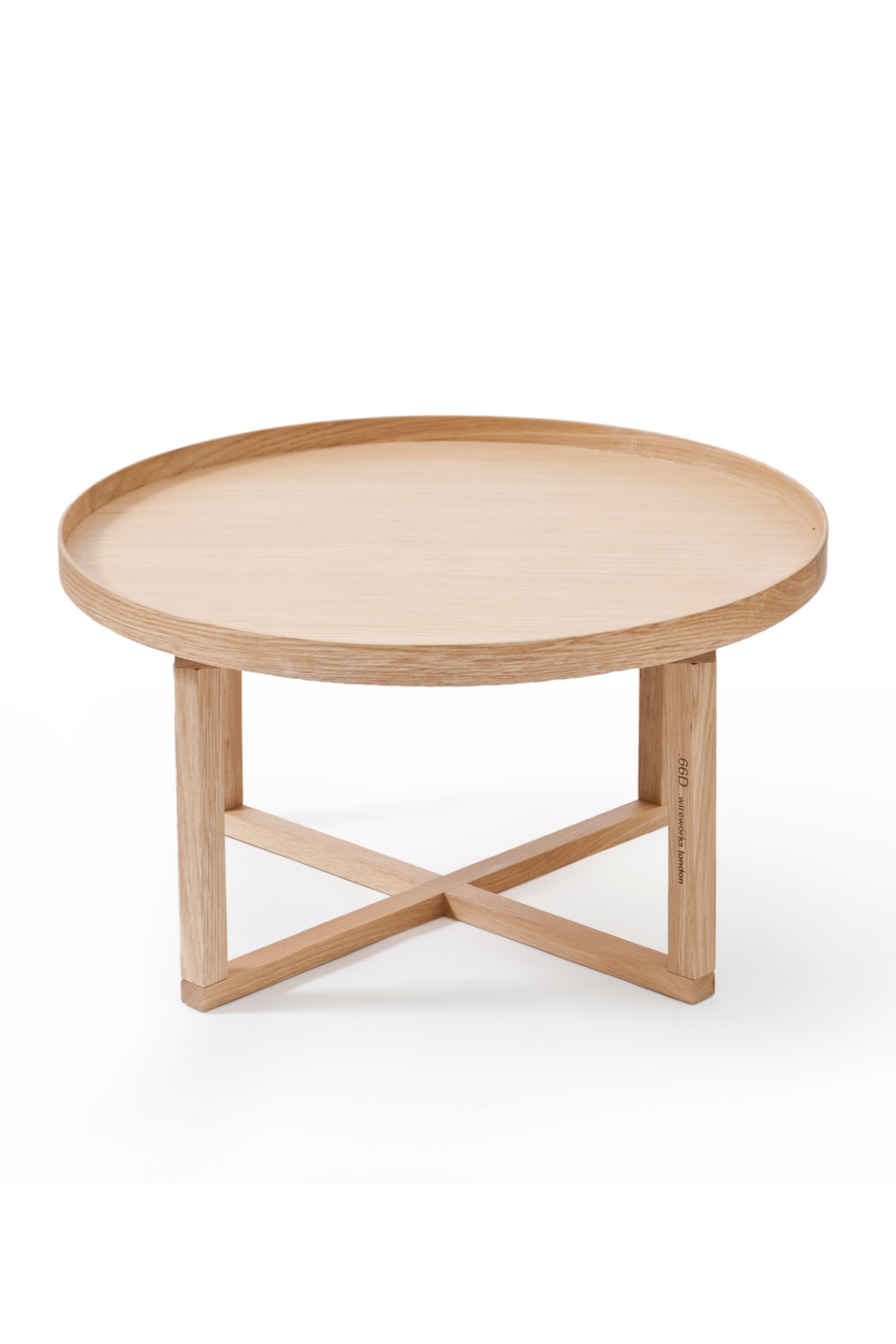 Wooden Round Coffee Table | Wireworks | OROA TRADE