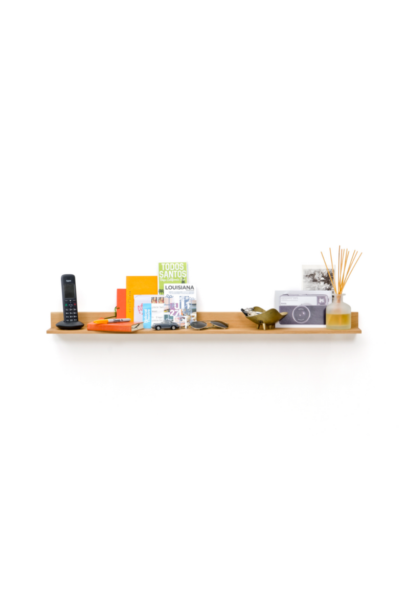 Wooden Wall Display Shelf | Wireworks Curio | OROA TRADE