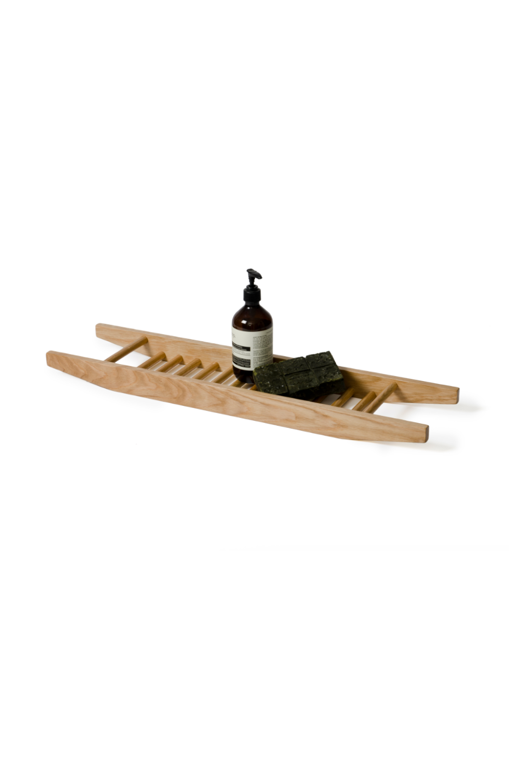 Oak Over Bath Caddy Organizer | Wireworks Bridge Studio | OROA TRADE