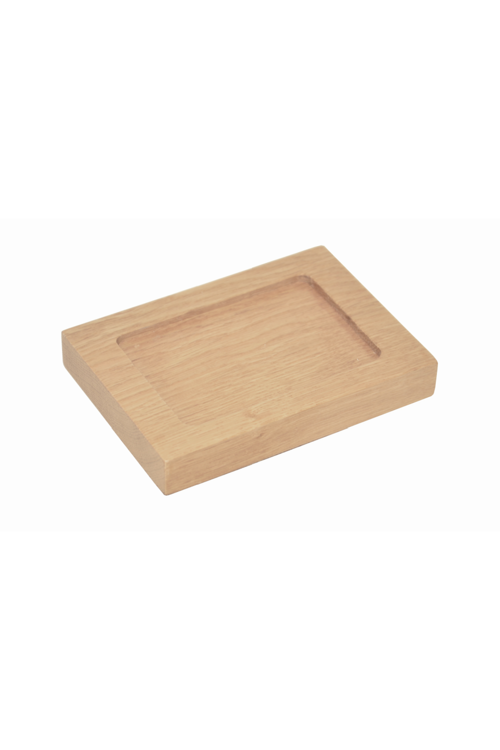 Rectangular Oak Soap Dish | Wireworks Mezza | Woodfurniture.com