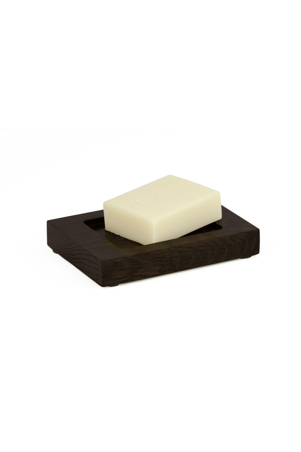 Rectangular Oak Soap Dish | Wireworks Mezza | Woodfurniture.com