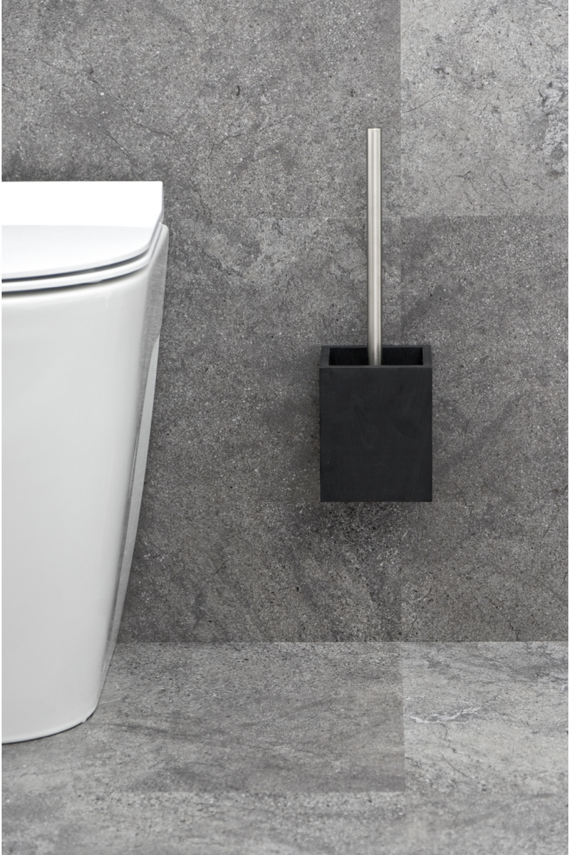 Kosmos Black Finish Wall Mounted Toilet Paper Roll Holder