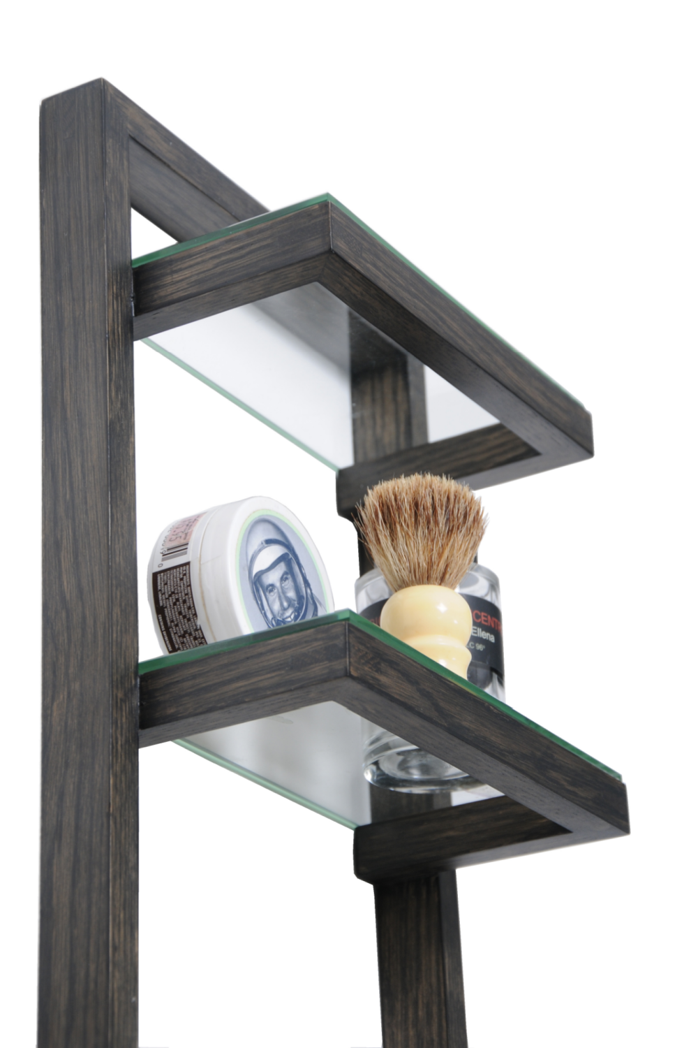 Oak Bathroom Wall Shelf | Wireworks Zone | Woodfurniture.com