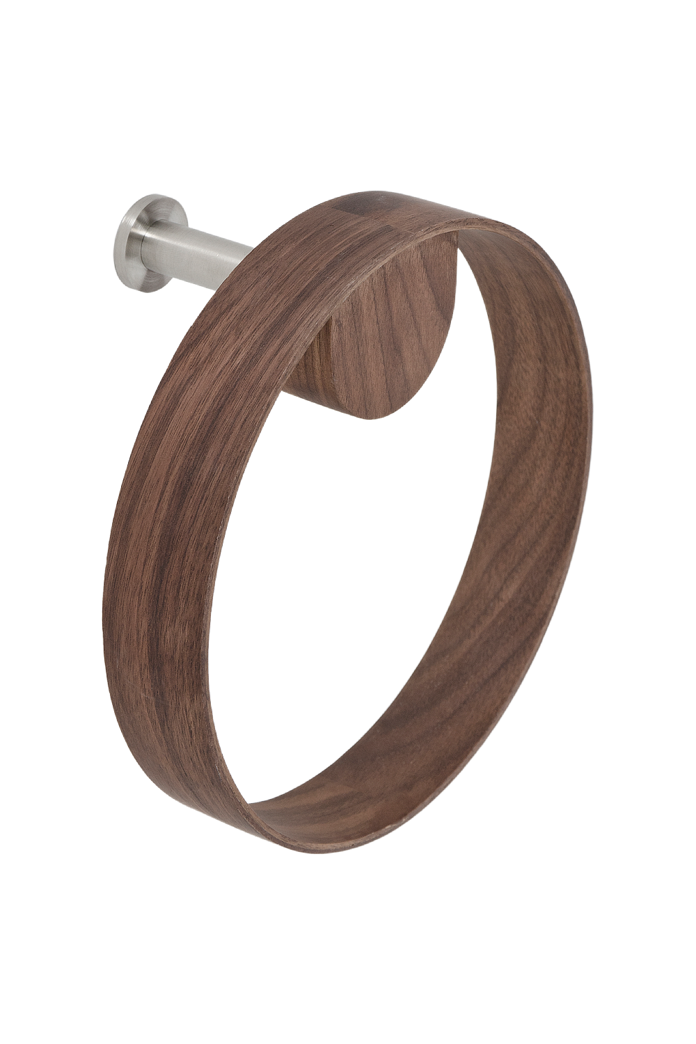 Wooden Ring Towel Holder Wireworks Yoku Quality Wood Furniture