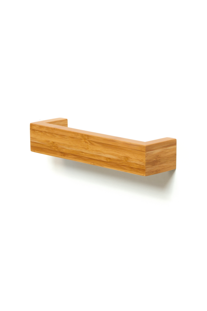 Bamboo Hand Towel Bar - 11” | Wireworks Rail | Woodfurniture.com