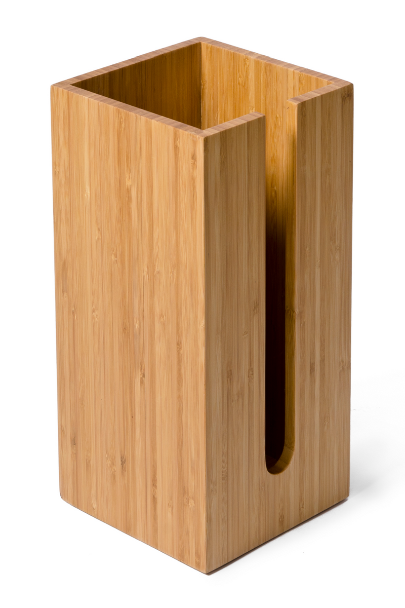 Bamboo Toilet Paper Storage Organizer | Wireworks Arena | Woodfurniture.com