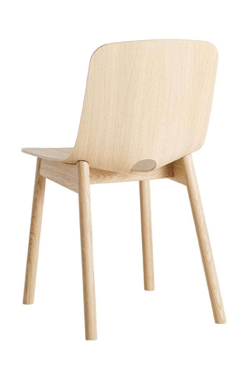 White Oak Minimalist Dining Chair | WOUD Mono | Woodfurniture.com