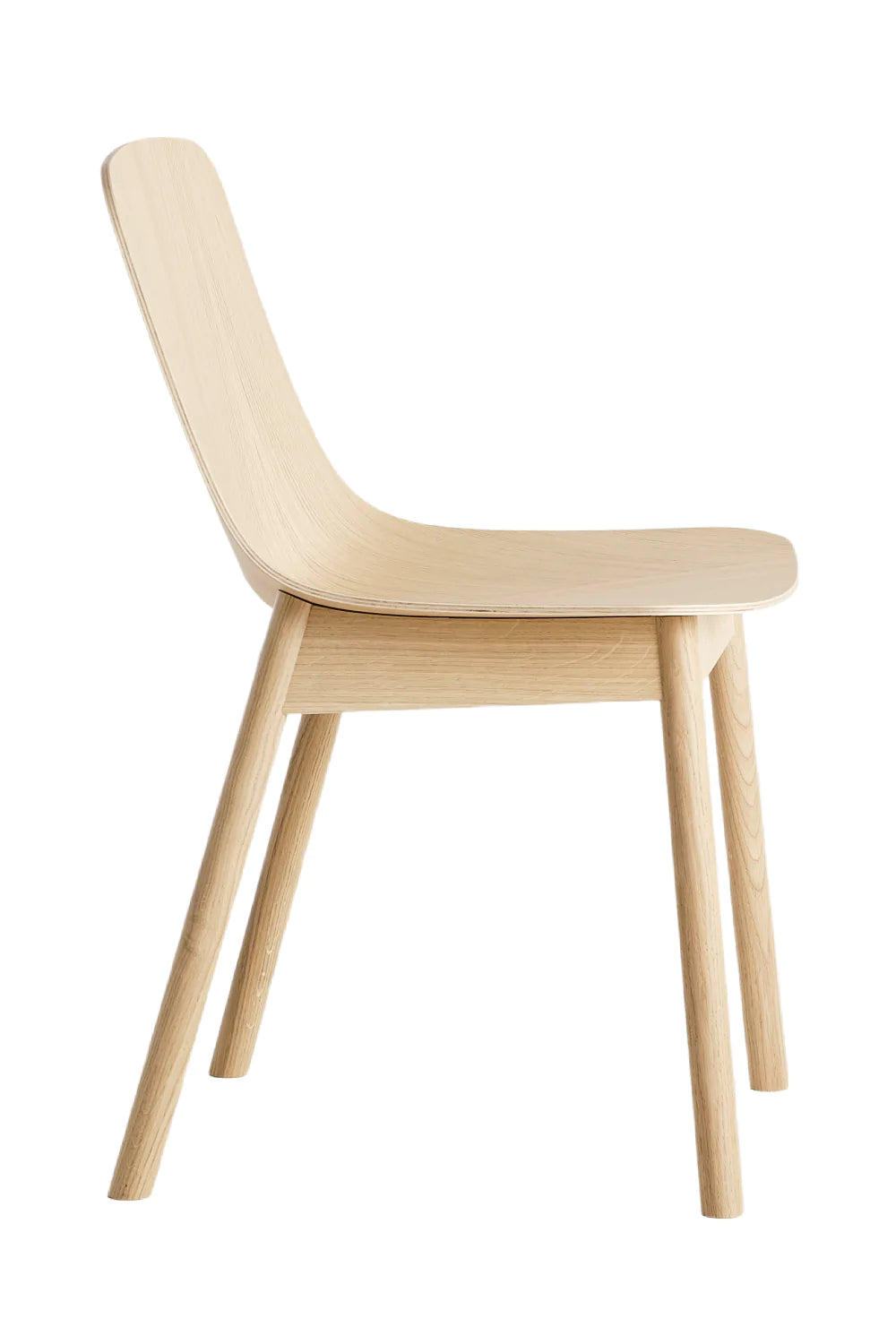 White Oak Minimalist Dining Chair | WOUD Mono | Woodfurniture.com