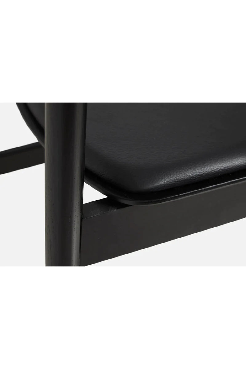 Leather Seat Dining Chair | WOUD Pause | Woodfurniture.com