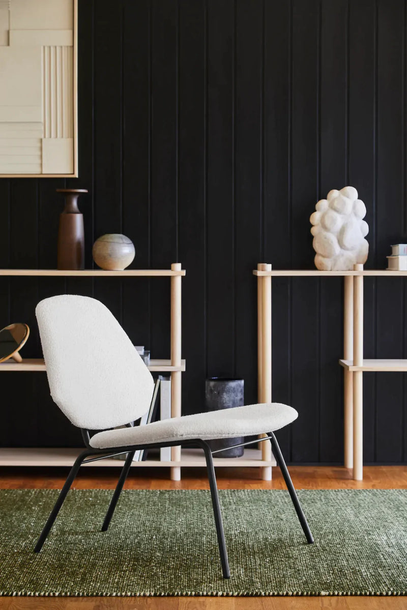 Minimalist Upholstered Lounge Chair | WOUD Lean | Woodfurniture.com