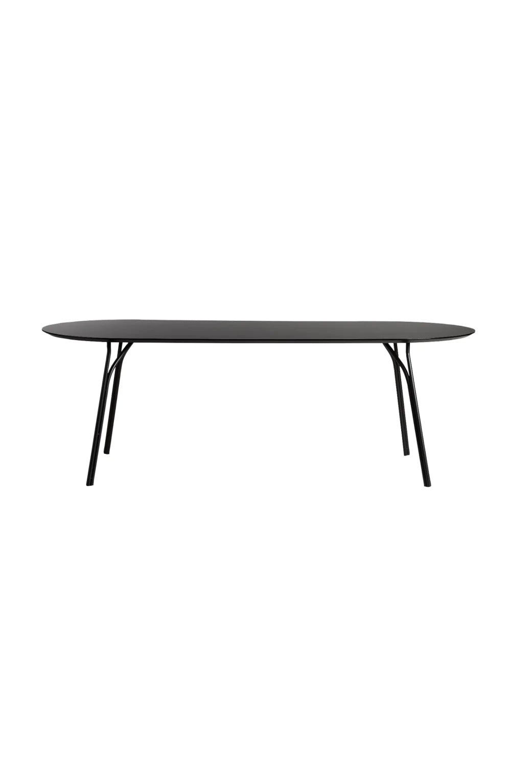 Minimalist Oval Dining Table L | WOUD Tree | Woodfurniture.com