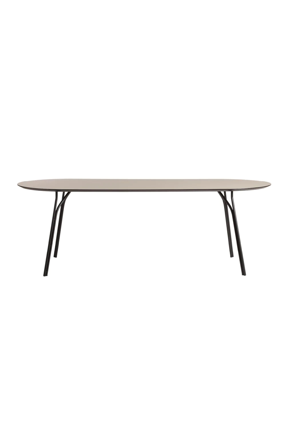 Minimalist Oval Dining Table L | WOUD Tree | Woodfurniture.com