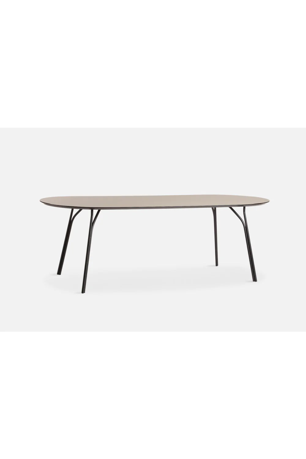 Minimalist Oval Dining Table L | WOUD Tree | Woodfurniture.com