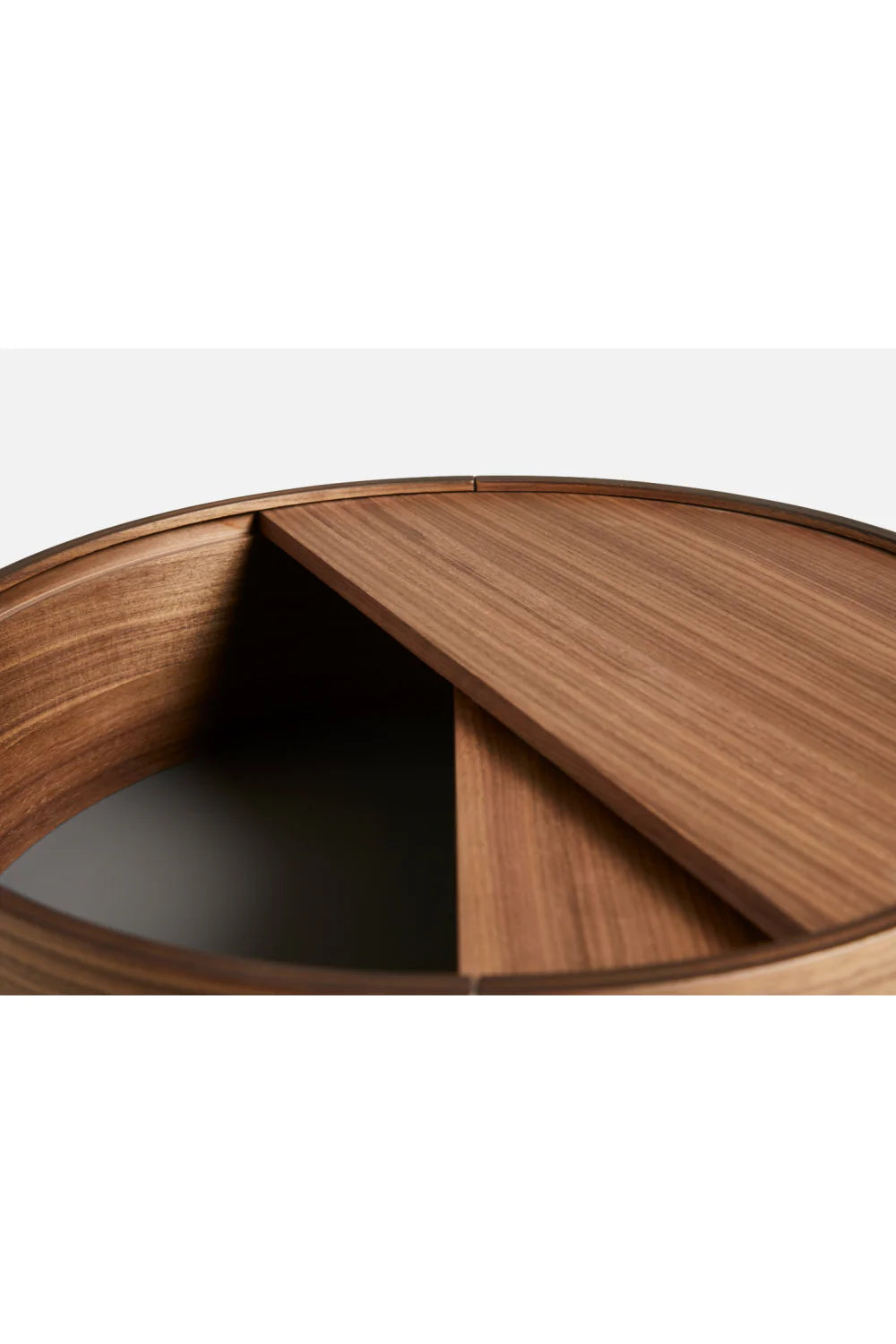 Contemporary Round Side Table | WOUD Arc | Woodfurniture.com
