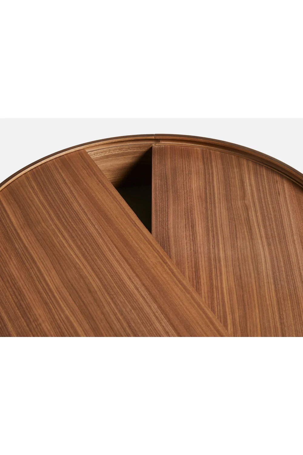 Contemporary Round Coffee Table M | WOUD Arc | Woodfurniture.com