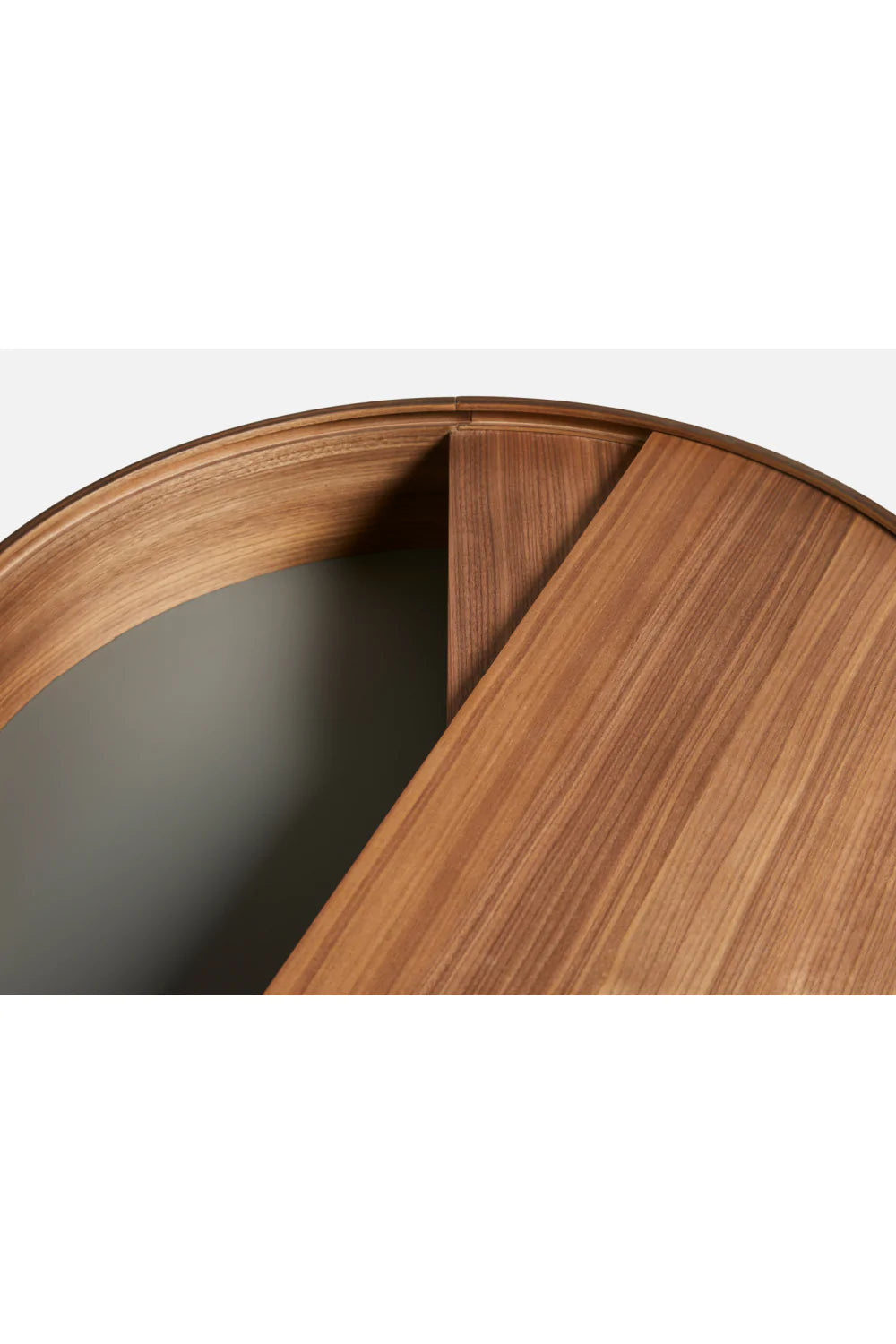 Contemporary Round Coffee Table M | WOUD Arc | Woodfurniture.com