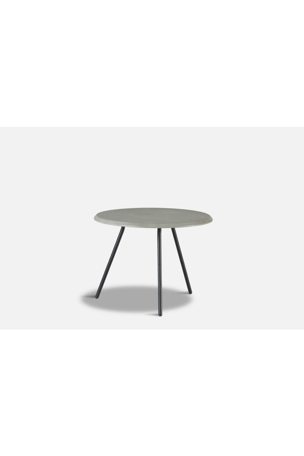 Concrete Tripod Coffee Table | WOUD Soround | Woodfurniture.com