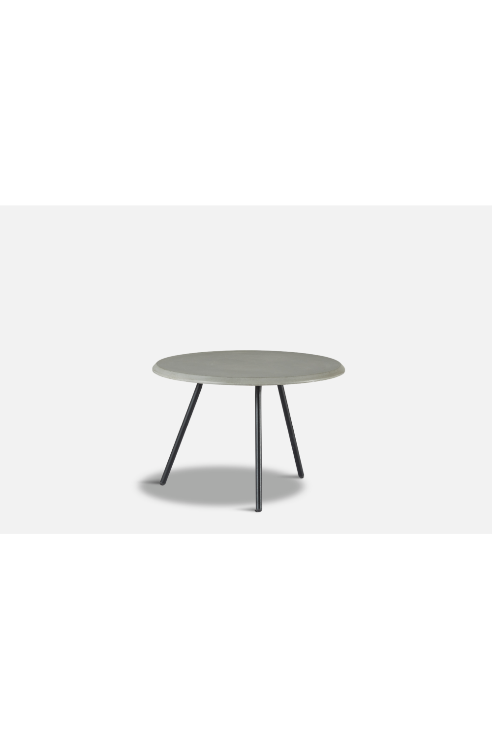 Concrete Tripod Coffee Table | WOUD Soround | Woodfurniture.com