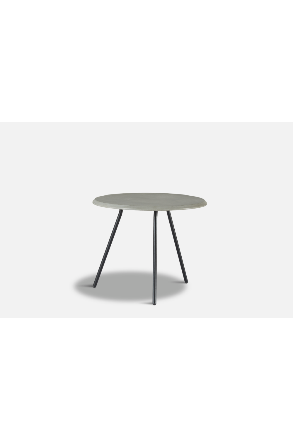 Concrete Tripod Coffee Table | WOUD Soround | Woodfurniture.com