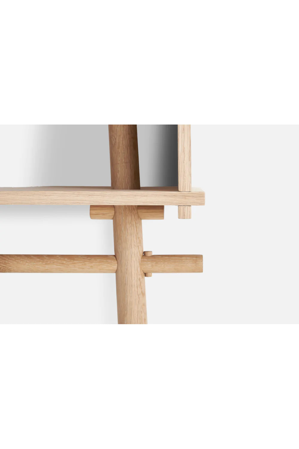 Oak Minimalist Wardrobe L | WOUD Töjbox | Woodfurniture.com