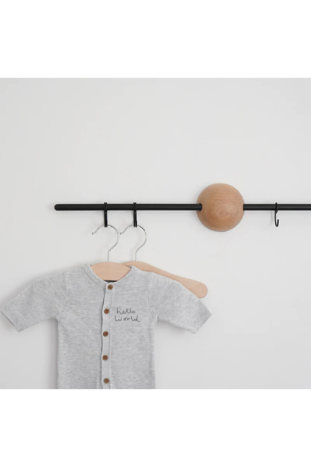 Oak Minimalist Rack | WOUD Hoop | Woodfurniture.com