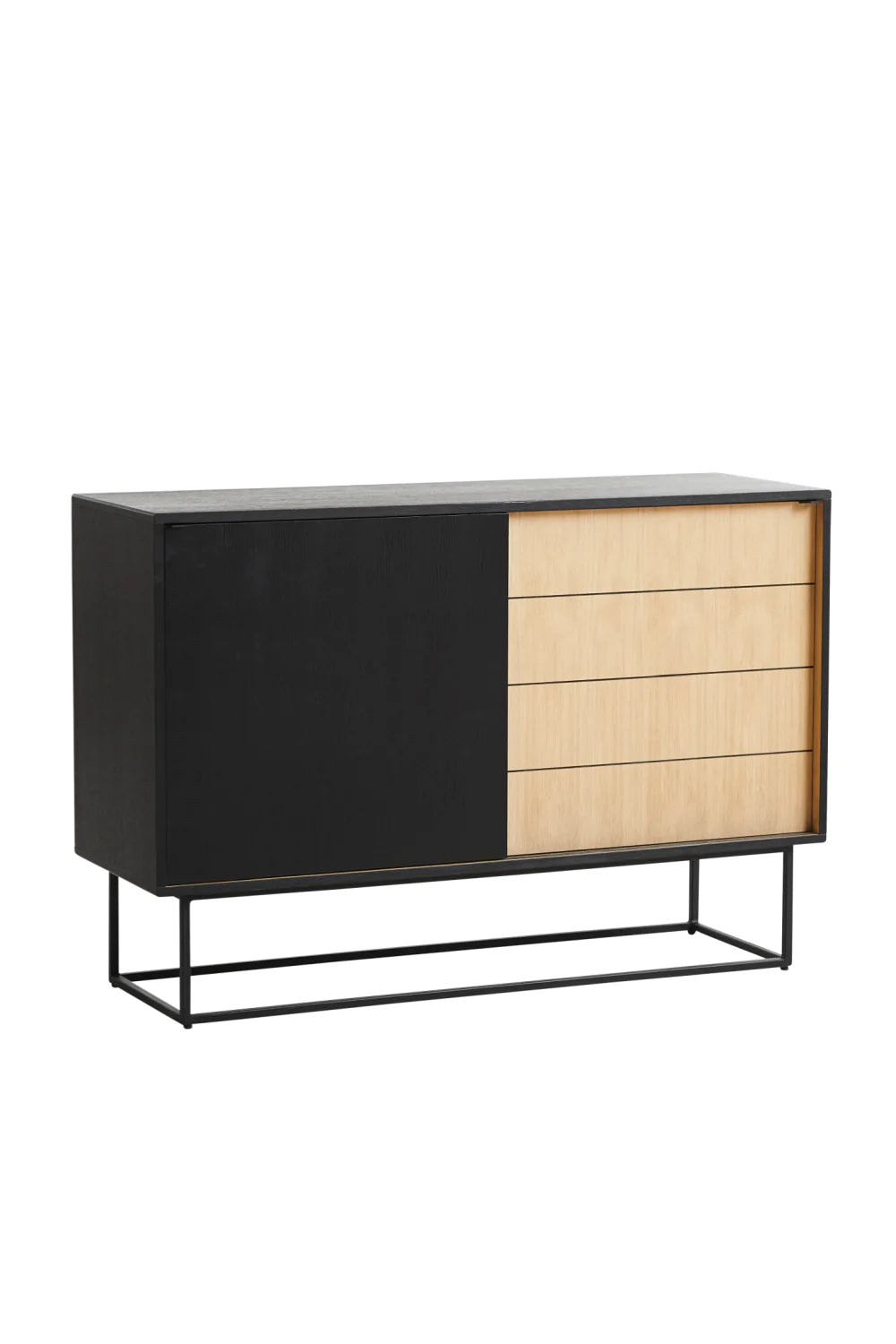 Contemporary Sliding Door Sideboard | WOUD Virka | Woodfurniture.com