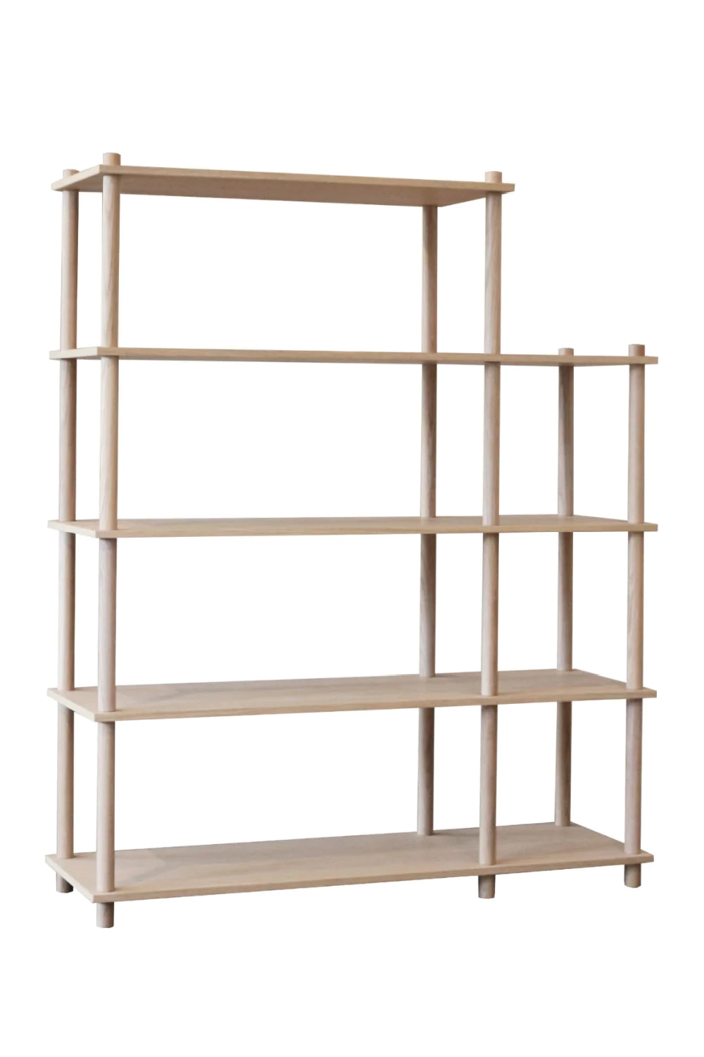 Classic Oak Modular Shelving System | WOUD Elevate | Woodfurniture.com