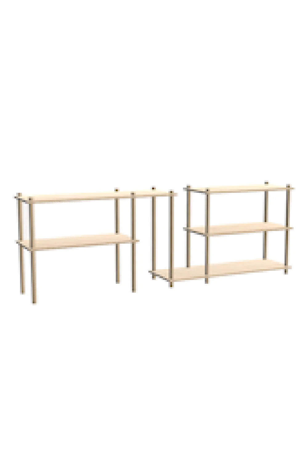 Modern Minimalist Shelving System | WOUD Elevate | Woodfurniture.com