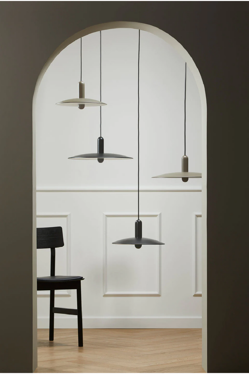 Taupe Modern Pendant Lamp S | WOUD LU | Woodfurniture.com