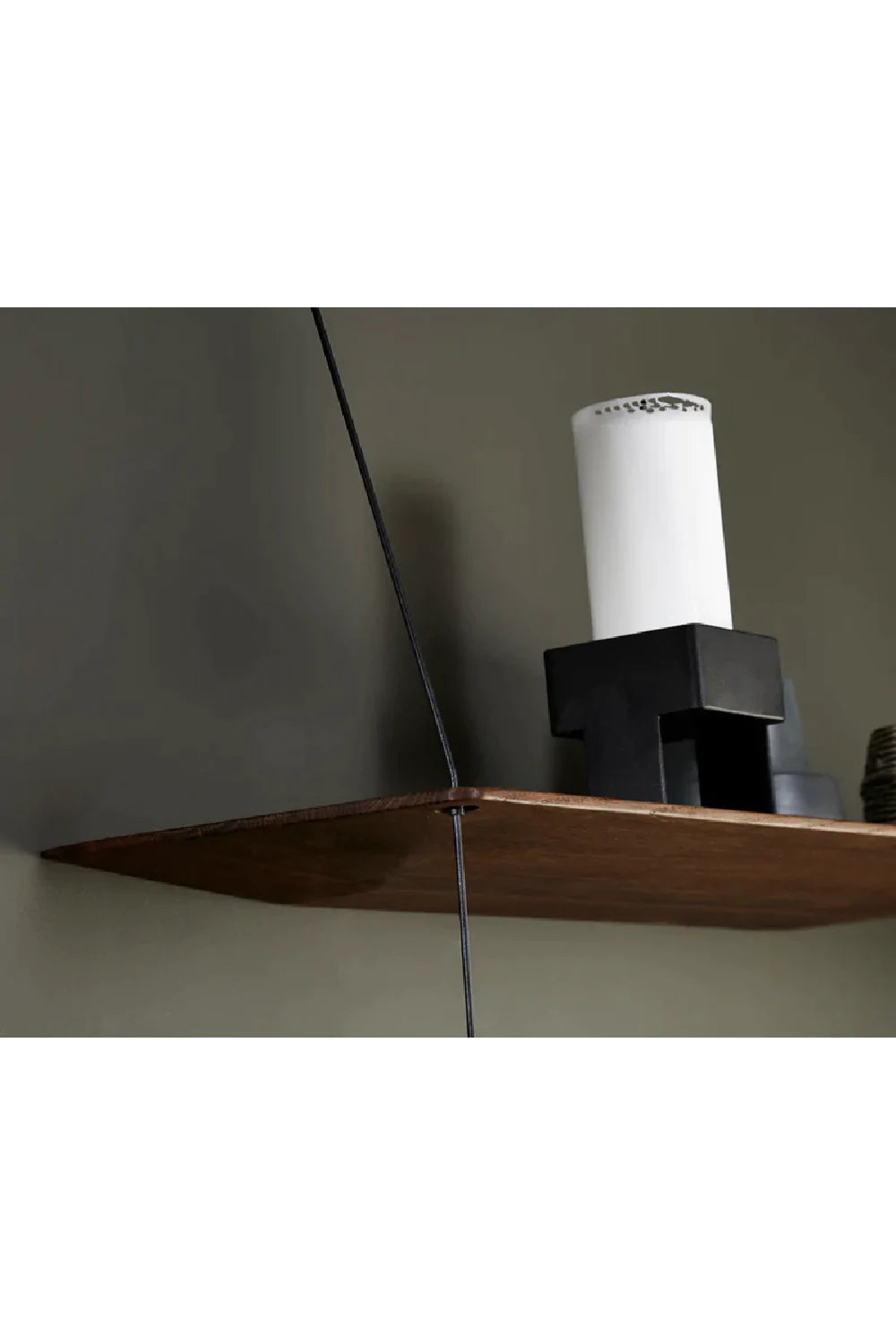 Modern Minimalist Wall Shelf L | WOUD Stedge | Woodfurniture.com