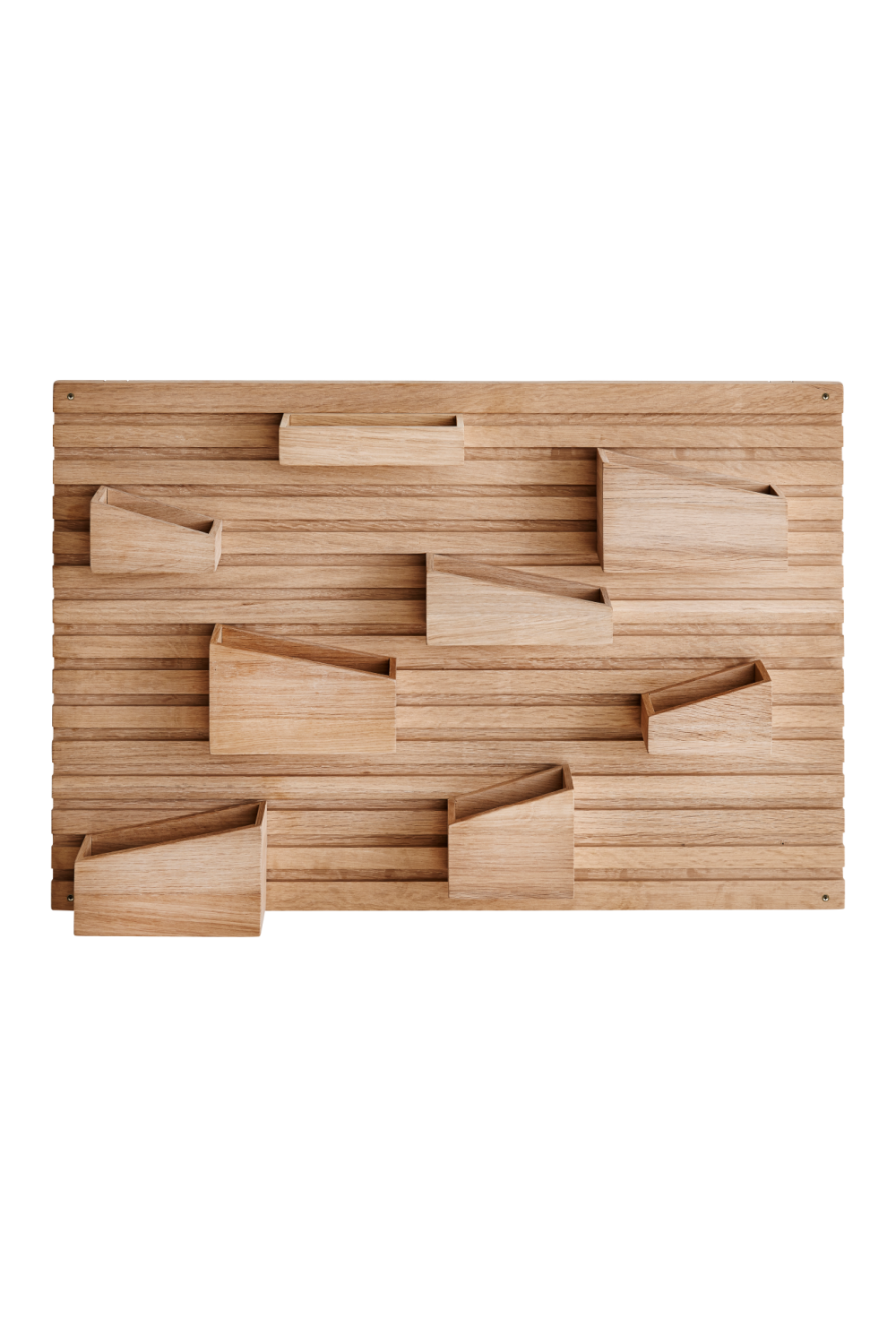 Natural Oak Customizable Organizer | WOUD Input | Oroatrade.com